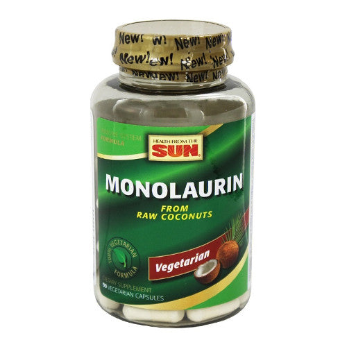 Health From The Sun Monolaurin Vegetarian Capsules, 90 Ea